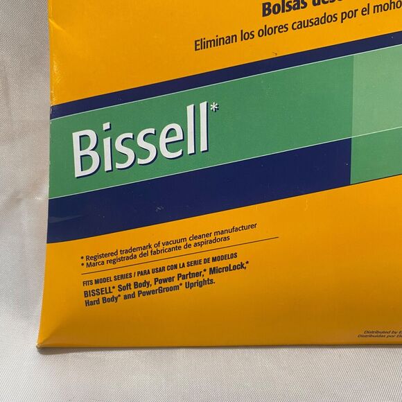 Arm and Hammer Bissel 2 Vacuum Bags 3 Pack Odor Eliminating Unopened - Picture 4 of 12